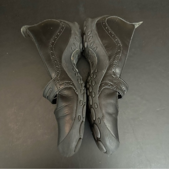 Merrell Womens Size 9.5 US Mary Jane Plaza Bandeau Black  Leather Comfort Shoes - Picture 8 of 10